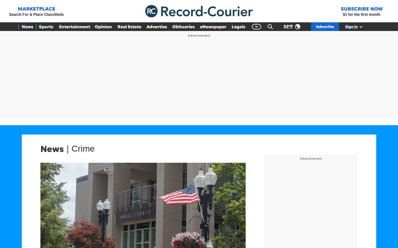 Portage County crime news record-courier category index